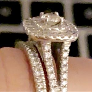Zales 1/2 carat bridal set